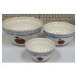 3 - Graduated Treasure Craft Bowls