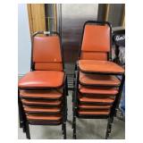 13 Stackable Banquet Chairs