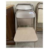 4 - Samsonite Folding Chairs