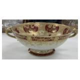 13" Floral Console Bowl
