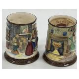 2 - Royal Doulton Steins