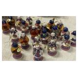 Large Lot of Cubs Ornaments/Snowglobes