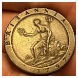1797 British Penny