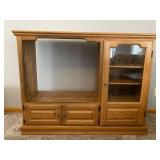 52" Oak Entertainment Center