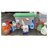 Tote Full of Cleaners