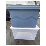2 - Storage Totes with Lids