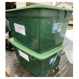 2 - Storage Totes with Lids