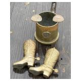 Shell Art and Western Boots