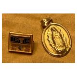 10K and 14K Marked Pins