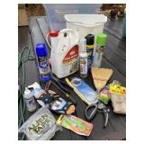 Garden Chemicals, Garage Tools and More