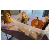 Tote Full of Halloween & Fall Decor