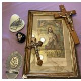 Crucifixes, Holy Water Bracket