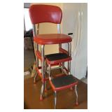 Red Step Stool/Chair