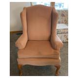Queen Anne Wingback Chair