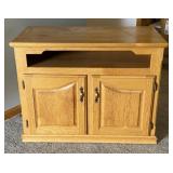 Rolling Media/Kitchen Stand