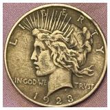 1923 Peace Silver Dollar
