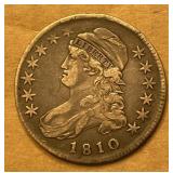 1810 Bust Half Dollar