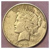 1923 Peace Silver Dollar