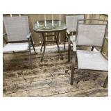 Patio Table and 3 Chairs