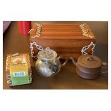 Tea Box and Kettles