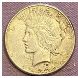 1922 Peace Silver Dollar