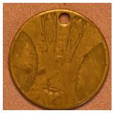 Saddle Bronze Medallion