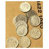 10 - Silver Roosevelt Dimes