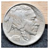 1913-D T2 Buffalo Nickel AU