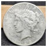 1923-S Peace Dollar F