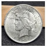 1922 Peace Dollar AU