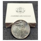1994 Silver Eagle w/ Case