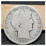 1900 Barber Half Dollar