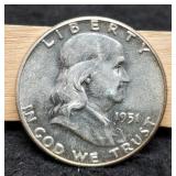 1951 F. Half Dollar MS