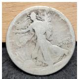 1916-D Obverse W. Liberty Half Dollar G