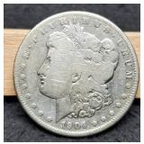 1904-S Morgan Dollar F Semi Key