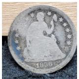 1856 Liberty Seated Half Dime