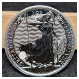 2021 1 Troy Oz. Silver Britannia