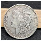 1921 Morgan Dollar XF