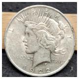 1922 Peace Dollar VF