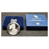 2018-W Proof Silver Eagle w/ Case & COA