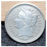 1865 Three Cent