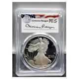 1988-S Slab Proof Silver Eagle PCGS PR69 DCAM