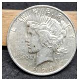 1923 Peace Dollar XF