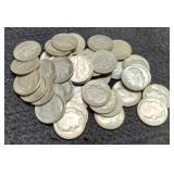 (40) R. Silver Dimes