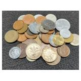 40+ Foreign Coins Nice Variety