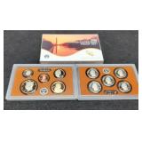 2019 10 Coin Proof Set, No W Cent