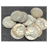 (11) XF M. Dimes 1935-S - 1945-S