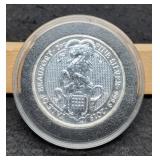 2019 2 Troy Oz. Silver Queen