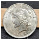 1923 Peace Dollar AU