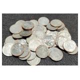 (50) 1943 Steel War Cents